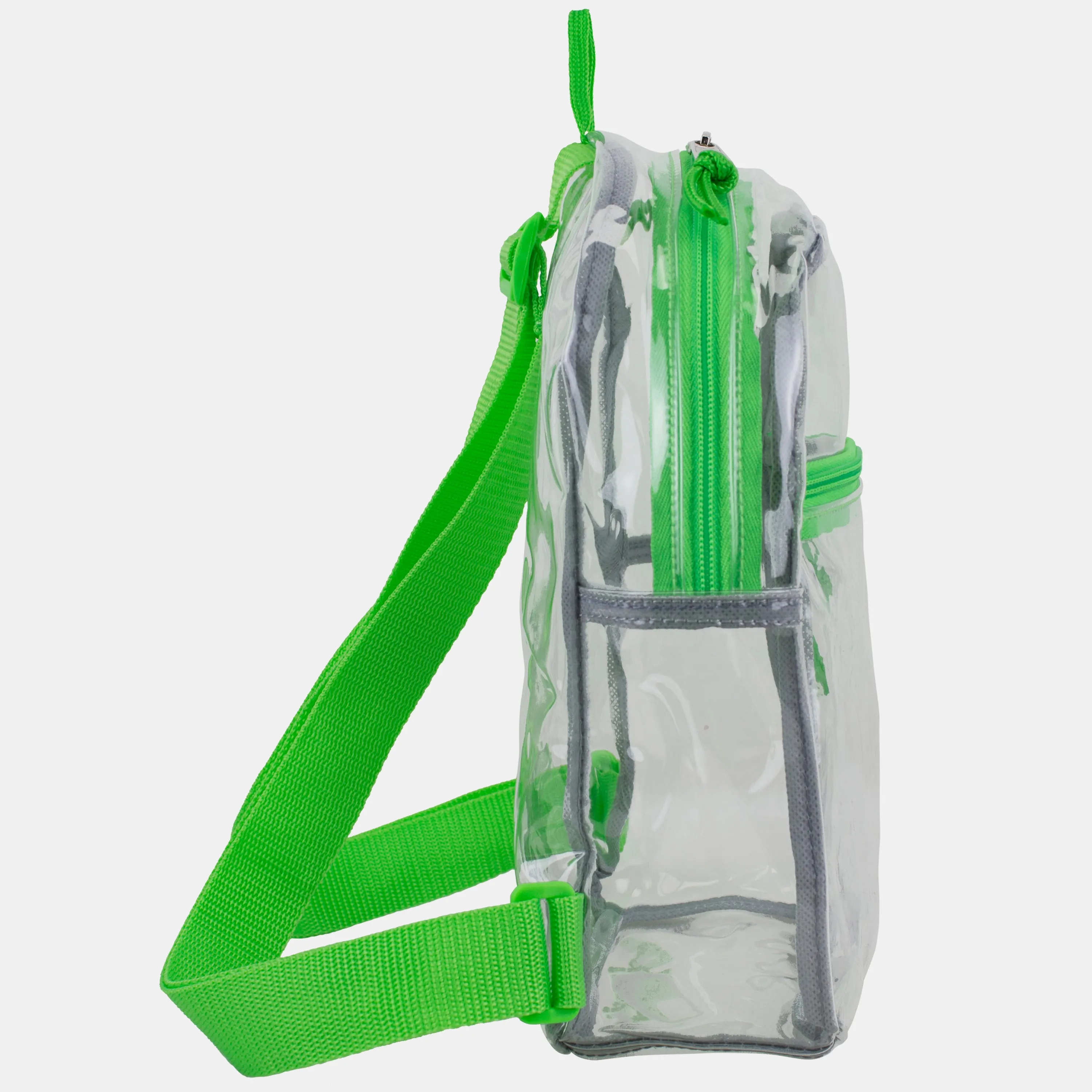 100% Transparent Clear Mini Backpack with Adjustable Straps