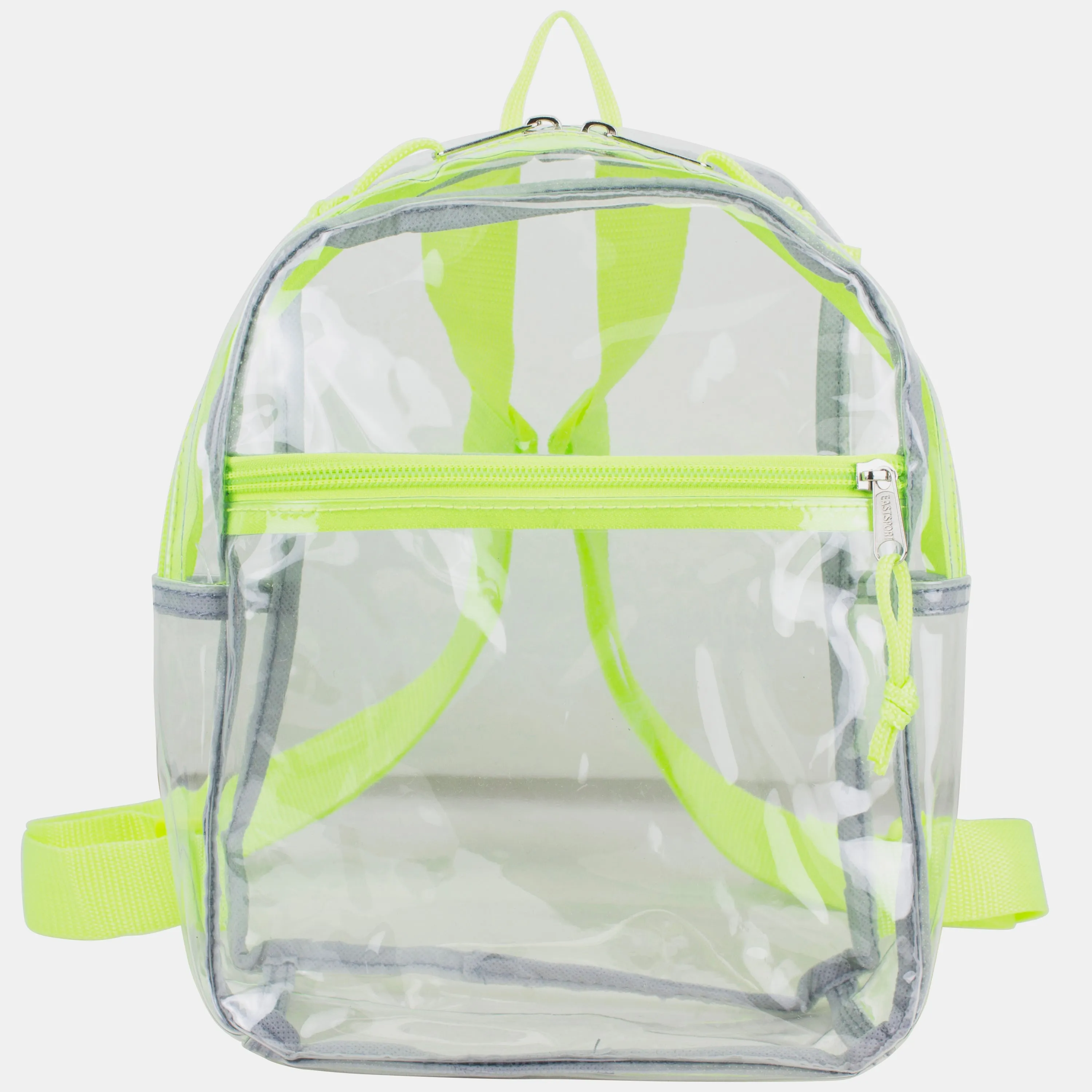 100% Transparent Clear Mini Backpack with Adjustable Straps