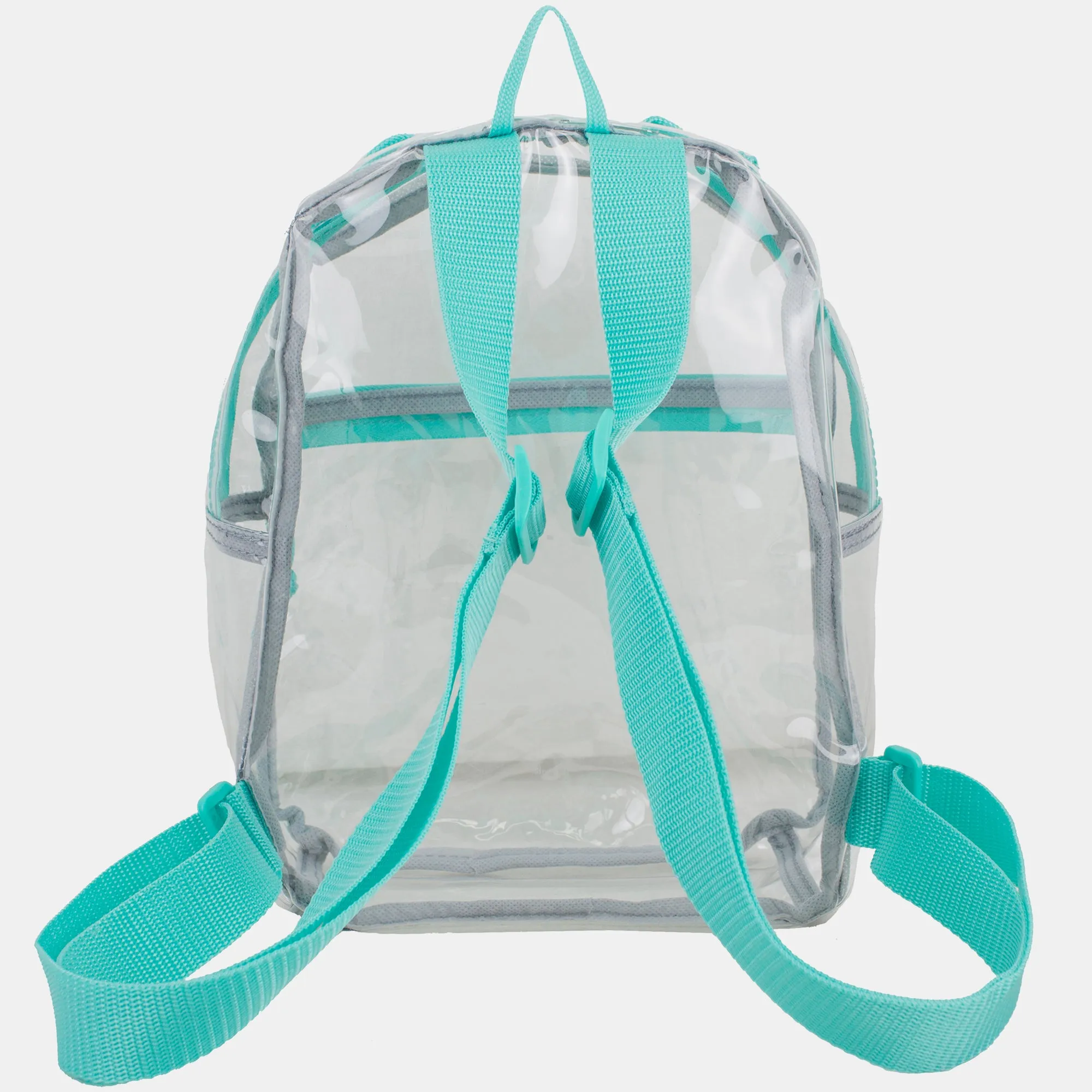 100% Transparent Clear Mini Backpack with Adjustable Straps