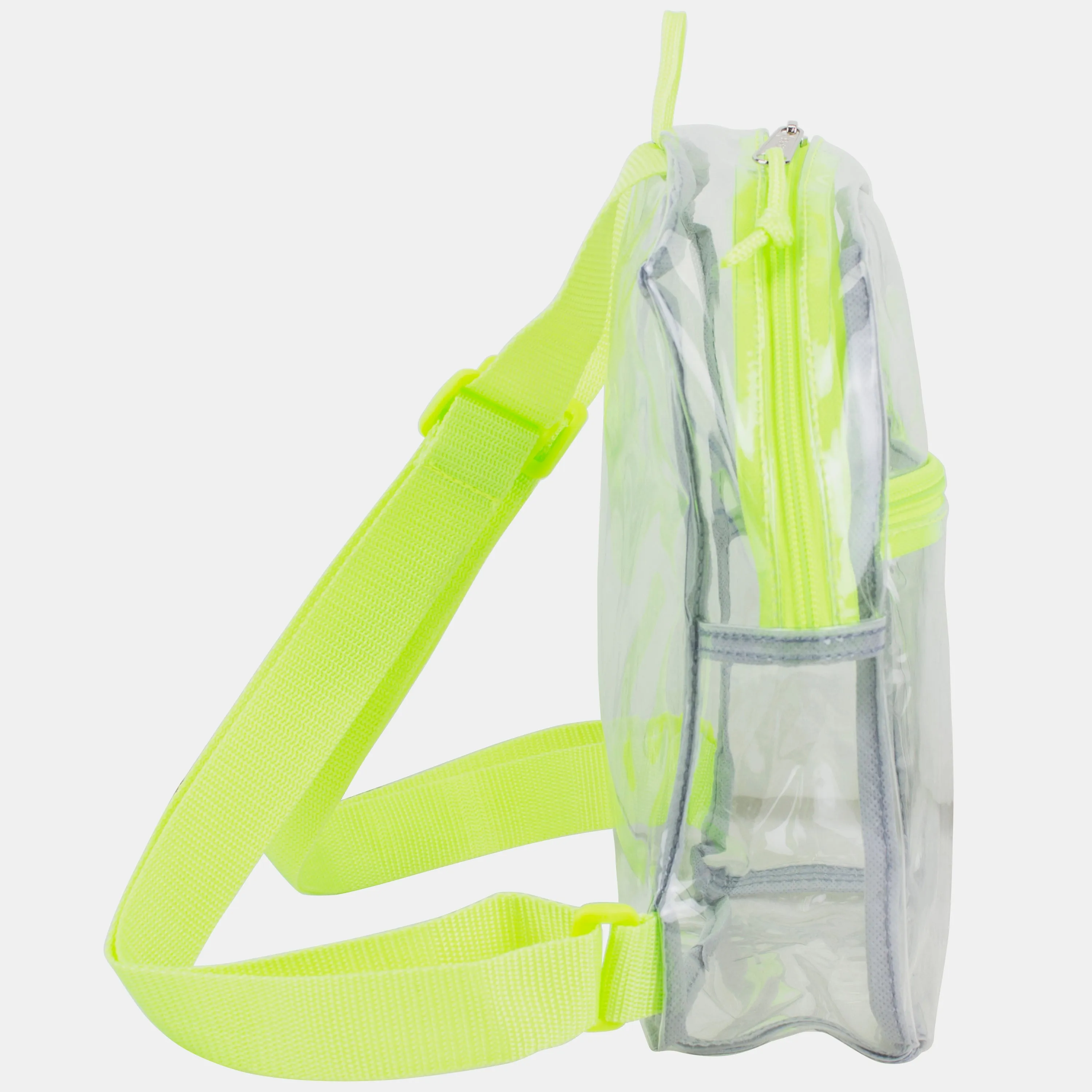 100% Transparent Clear Mini Backpack with Adjustable Straps