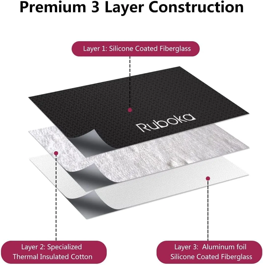 3-Layer Fireproof Document Organizer with Lock