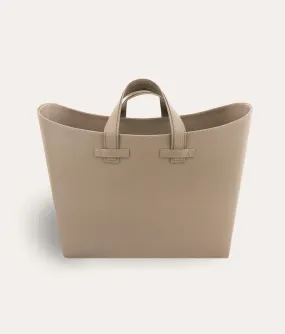 Adler Leather Basket - Sand