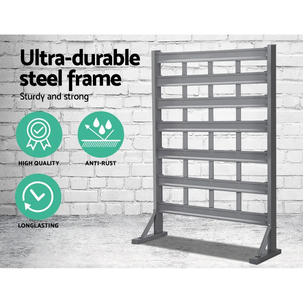 Heavy Duty 47 Bin Rack, 7 Tier Storage Shelf - Giantz