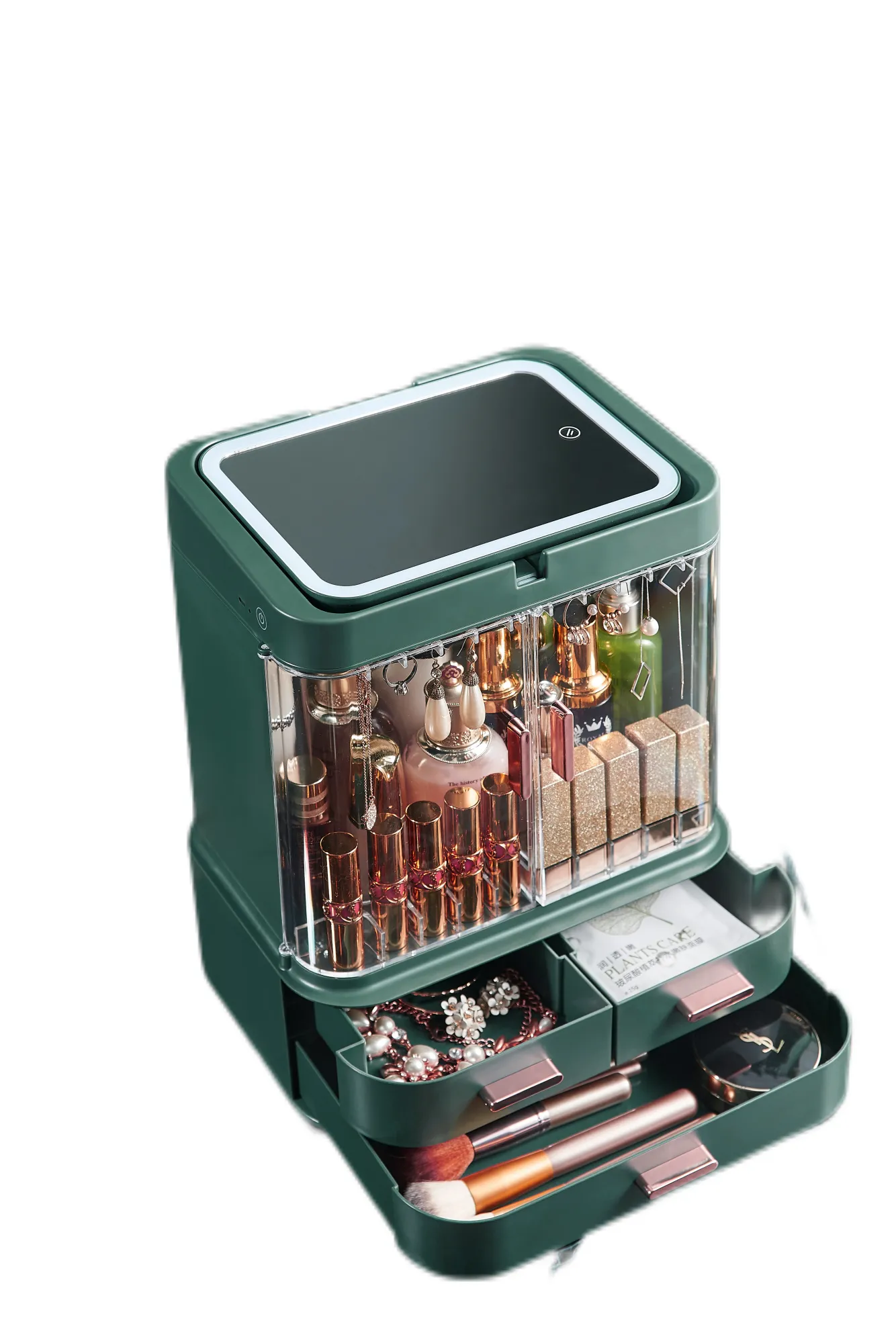 Makeup Storage Box LED Mirror Light