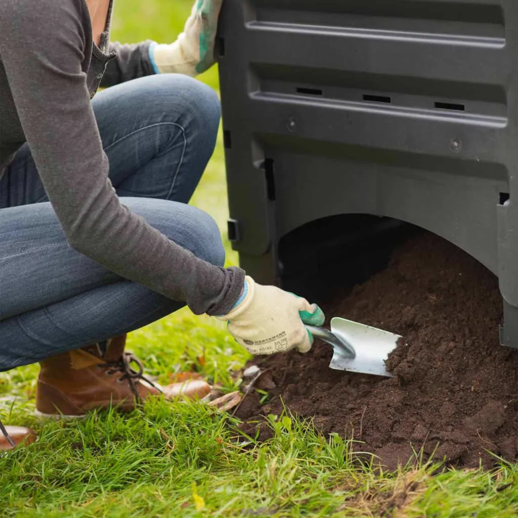 Nature Compost Bin 300 L Black