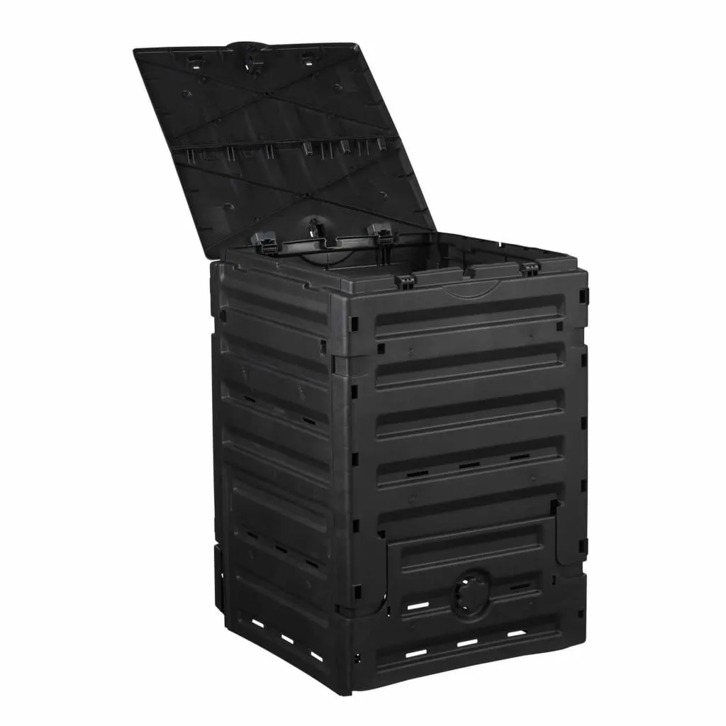 Nature Compost Bin 300 L Black