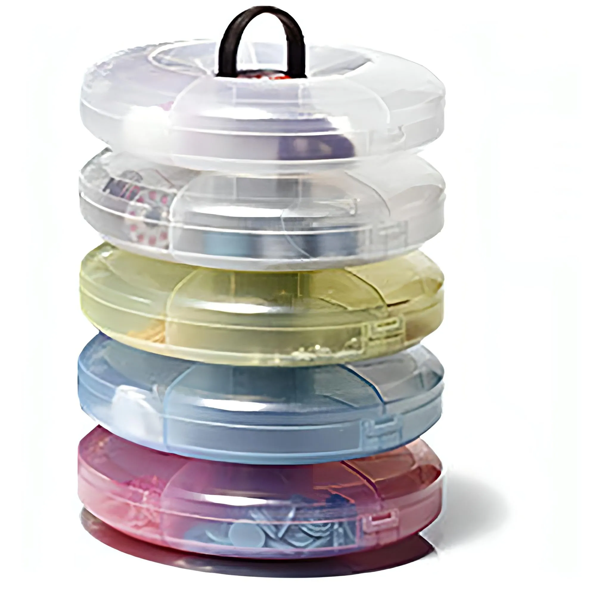 Prym Stackable Donut Storage Boxes - 13 x 18cm (Set of 5)