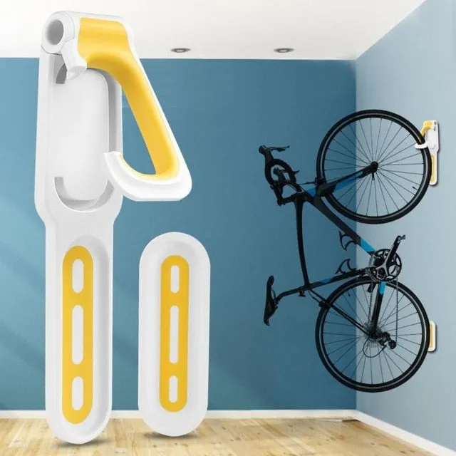 Wall-Mounted Nordic Bike Holder Rack